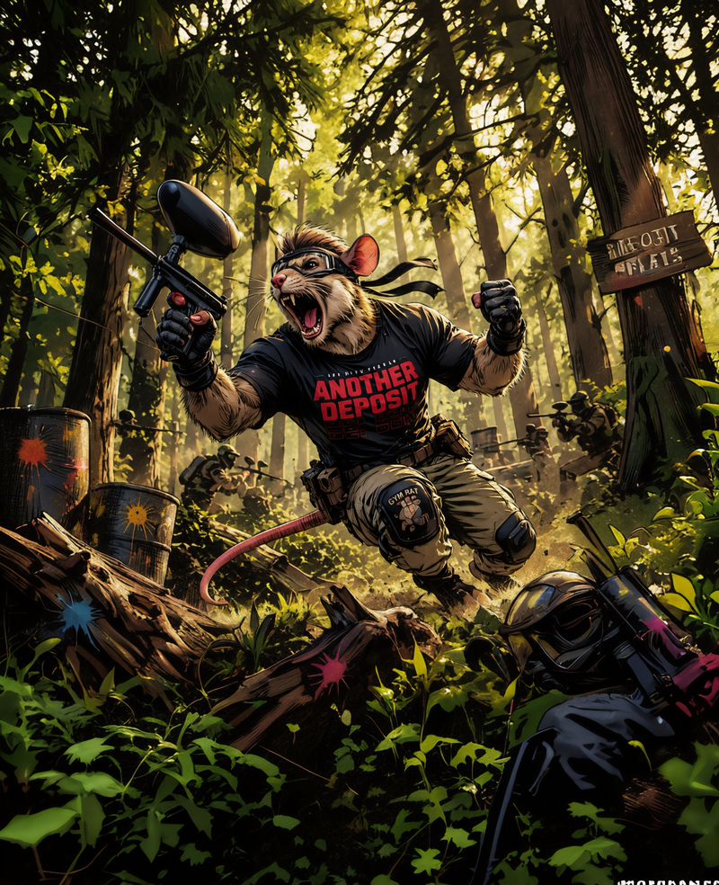 Davies, Matt — Paintball Royale artwork