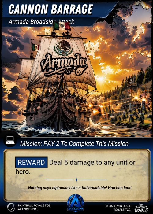 Cannon Barrage
